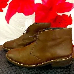 Thursday Boot Company everyday Mens Brown Leather Lace up Ankle Dress Boots 8 Men main image 2